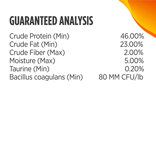 Nulo Freestyle Freeze-Dried Raw Cat Food, Chicken & Salmon, 3.5 oz - Grain Free Cat Food with Probiotics, Ultra-Rich Protein to Support Digestive and Immune Health - Premium Pet Food Topper, Yellow