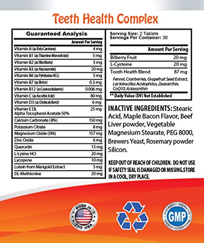 cat Bad Breathe - CAT Teeth Health Formula - Gum and Oral Care - Immune Booster - Advanced Complex - cat Hair Vitamin - 3 Bottles (180 Tablets)