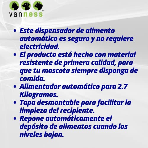 Van Ness Medium Auto Feeder, 6-Pound