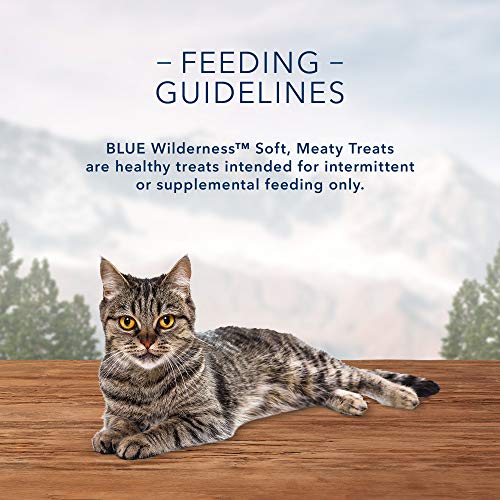 Blue Buffalo Wilderness Grain Free Soft-Moist Cat Treats, Chicken & Duck 2-oz bag