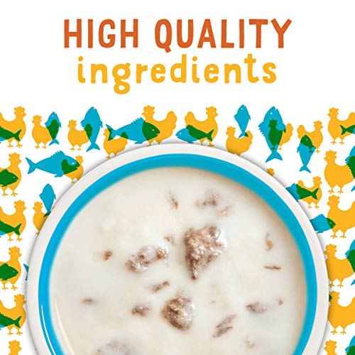 Purina Friskies Grain Free Wet Cat Food Complement Variety Pack, Lil' Soups With Sockeye Salmon & Tuna in Broth - (18) 1.2 oz. Cups