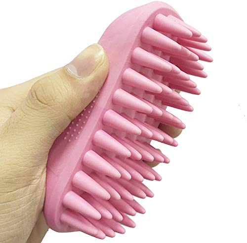 BestdealForever Pet Series Zoom Groom Rubber Wet Or Dry Brush Large Dogs Cats Puppies Choose Color