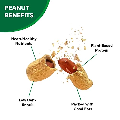 Hampton Farms No Salt Roasted In Shell Peanuts, 5 lb. Bag