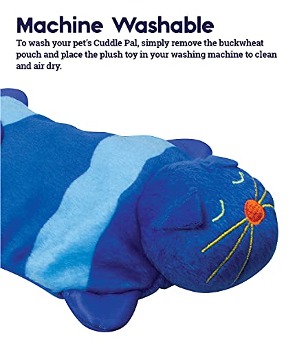 Petstages Kitty Cuddle Pal Cat Toy  Soft, Soothing, and Comforting Microwaveable Plush Stuffed Pillow
