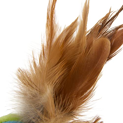 SmartyKat Flutter Ball Cat Toy Feather Ball 2 Pack