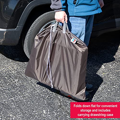 SportPet Designs Car Seat Pet Crate, Car Kennel, Pet Tube Kennel, Pop Open Crate, Gray (CM-10004-CS01)