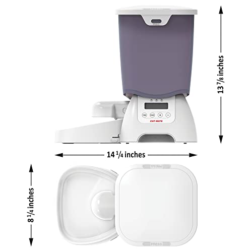 Ani Mate Cat Mate C3000 Automatic Dry Food Feeder for Cats & Small Dogs