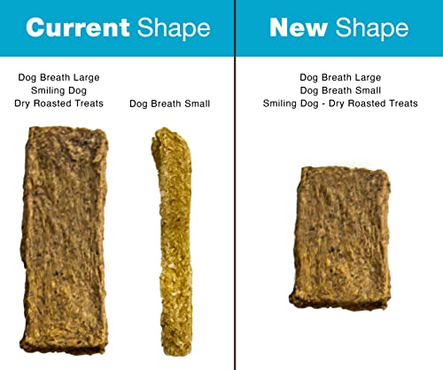 Herbsmith Smiling Dog Treats  Dry Roasted Beef Heart  Made In USA  3 Ounce