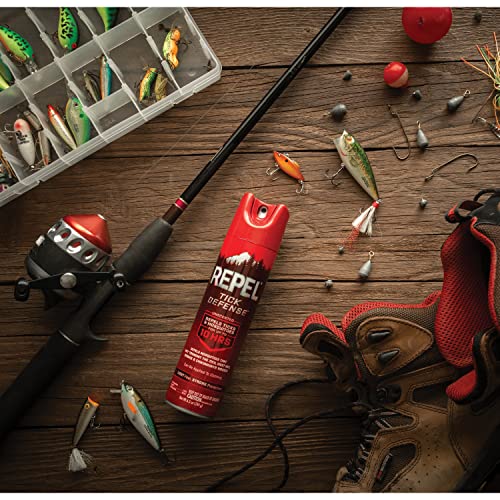 REPEL 94138 HG-94138 Tick Defense Unscented Aerosol-6.5 ounce, 6.5 oz
