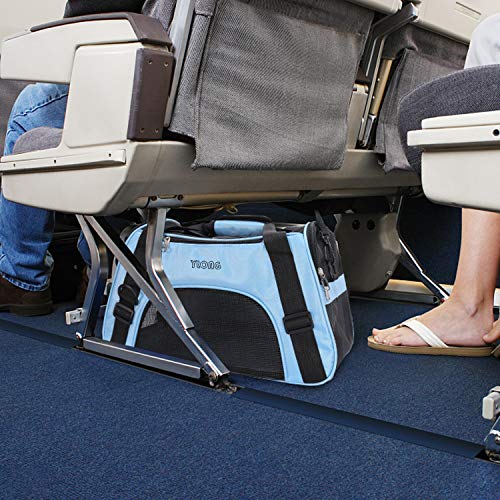 YLONG Cat Carrier Airline Approved Pet Carrier,Soft-Sided Pet Travel Carrier for Cats Dogs Puppy Comfort Portable Foldable Pet Bag,Airline Approved