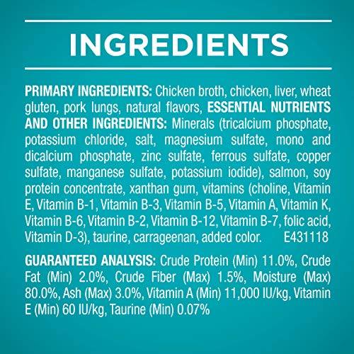 Purina ONE Natural, High Protein, Gravy Wet Cat Food, True Instinct Chicken Recipe - (24) 3 oz. Pull-Top Cans