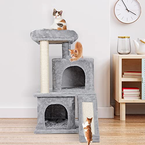 Nova Microdermabrasion 34 Inches Cat Tree Tower with Scratching Posts for Kittens House Furniture Trees