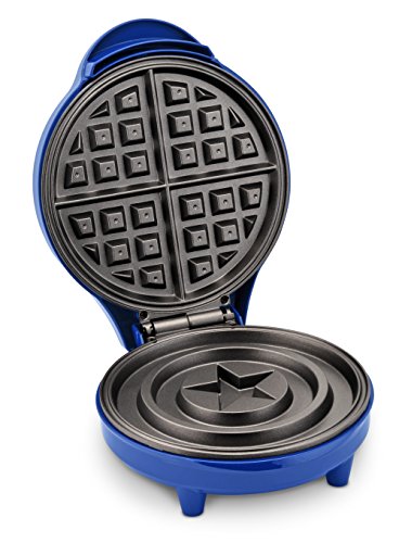 Marvel MVA-278 Captain America Waffle Maker, Blue