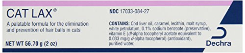 Dechra Cat Lax Cat Hairball Remedies, 2 oz, DP-009009, Original Version