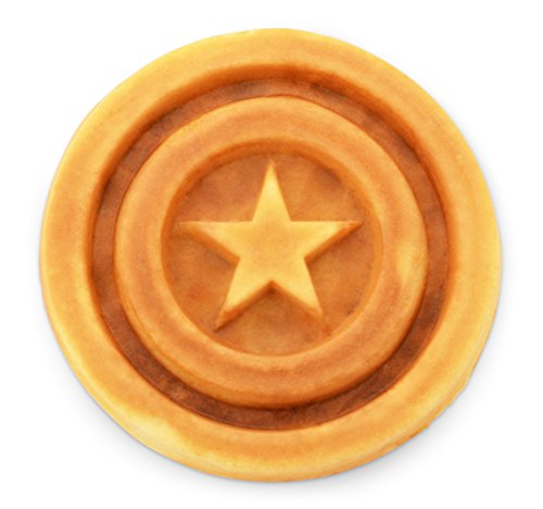 Marvel MVA-278 Captain America Waffle Maker, Blue
