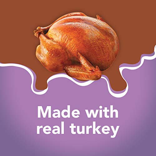 Purina Friskies Gravy Pate Wet Cat Food, Extra Gravy Pate With Turkey in Savory Gravy - (24) 5.5 oz. Cans