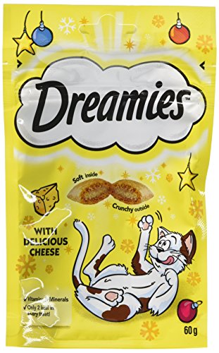DREAMIES Cheese Cat Treats 60 g (Pack of 8)