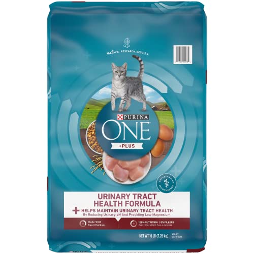 Purina ONE Urinary Tract Health Dry Cat Food, Urinary Tract Health Formula - 16 lb. Bag