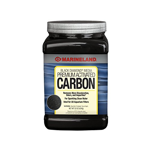Marineland Black Diamond Premium Activated Carbon 22 Ounces, Filter Media For aquariums