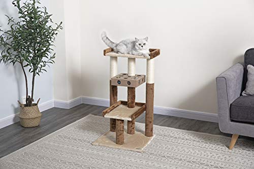 Go Pet Club IQ Busy Box Cat Tree, 19" x 20.5" x 34.5"
