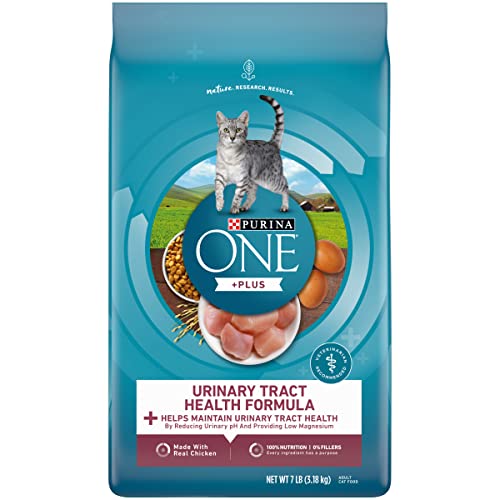 Purina ONE Urinary Tract Health Dry Cat Food, Urinary Tract Health Formula - 7 lb. Bag