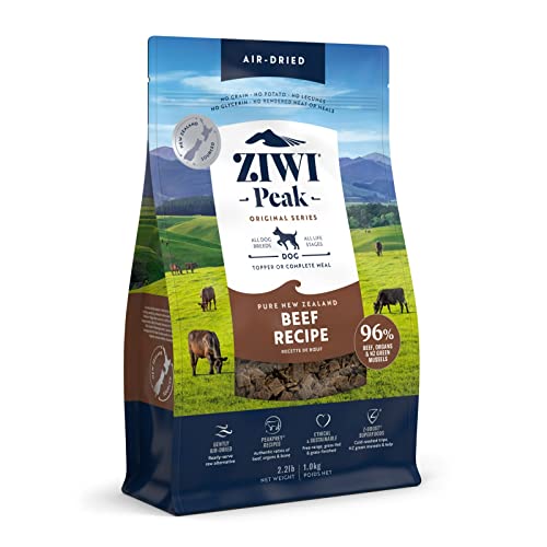 Ziwi Peak Air-Dried Beef Recipe Dog Food (2.2lb), ZCDB1000PUC