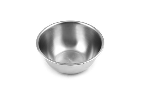 Fox Run Brands 2.75-Quart Stainless Steel Mixing Bowl, 9 x 9 x 4 inches, Metallic