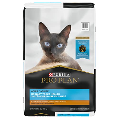 Purina Pro Plan Urinary Tract Health Dry Cat Food, FOCUS Urinary Tract Health Chicken & Rice Formula - 16 lb. Bag