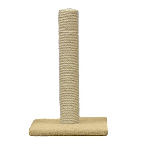 Classy Kitty 32" Sisal Cat Post 17x17x31.5, Color Varies