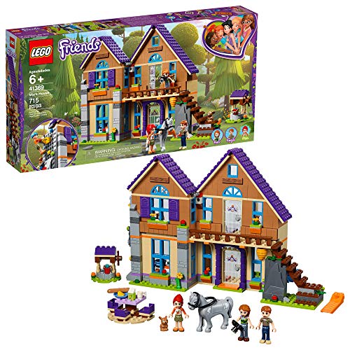 LEGO Friends Mias House 41369 Building Kit with Mini Doll Friends Figures and Toy Horse (715 Pieces)