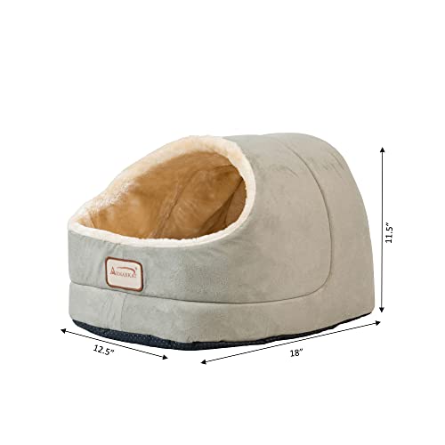 Armarkat Sage Green Cat Bed Size, 18-Inch by 14-Inch