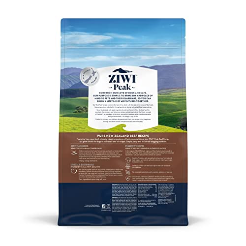 Ziwi Peak Air-Dried Beef Recipe Dog Food (2.2lb), ZCDB1000PUC