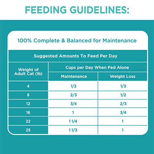 IAMS PROACTIVE HEALTH Adult Indoor Weight Control & Hairball Control Dry Cat Food with Chicken, Turkey, and Garden Greens, 22 lb. Bag