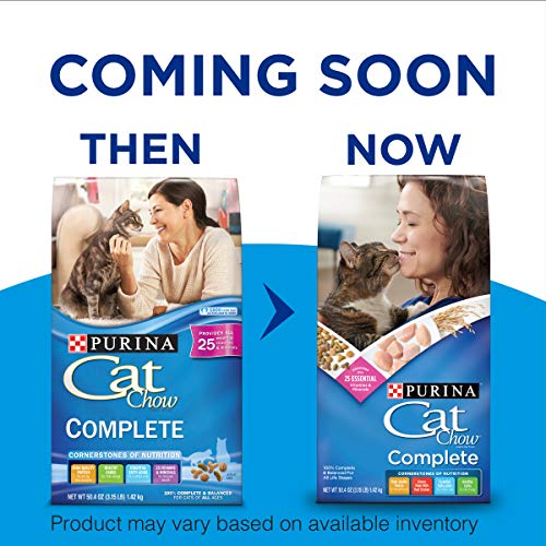 Purina Cat Chow Dry Cat Food, Complete, 22 Lb