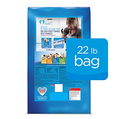 Purina Cat Chow Dry Cat Food, Complete, 22 Lb