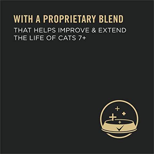 Purina Pro Plan Grain Free Senior Pate Wet Cat Food Variety Pack, PRIME PLUS Seafood Favorites - (2 Packs of 12) 3 oz. Cans