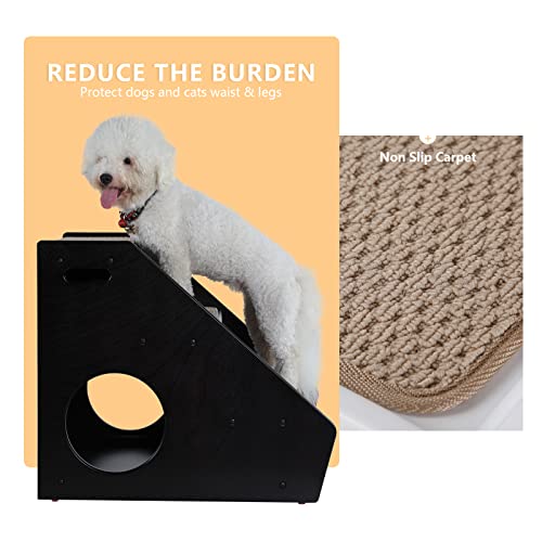 Petsfit Wooden 3 Step Pet Stairs