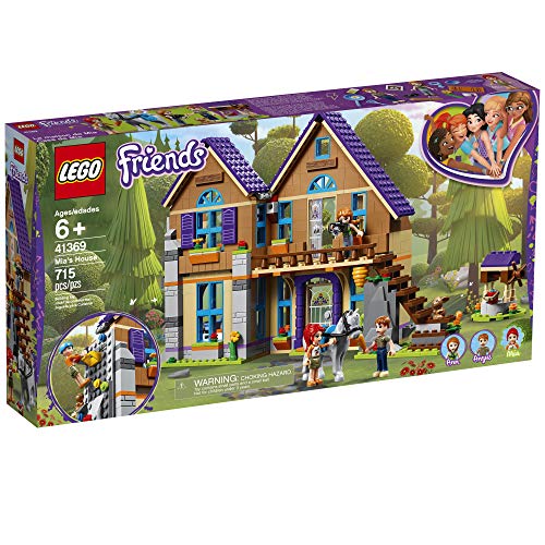 LEGO Friends Mias House 41369 Building Kit with Mini Doll Friends Figures and Toy Horse (715 Pieces)