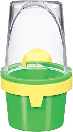 JW Pet Company Clean Cup Feeder and Water Cup Bird Accessory, Medium, Colors may vary