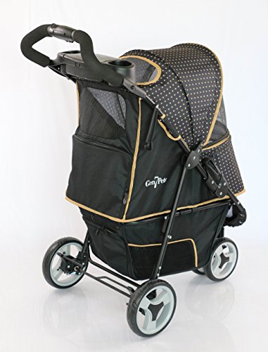Gen7Pets Promenade Lightweight Compact Pet Stroller for Dogs and Cats up to 50lbs