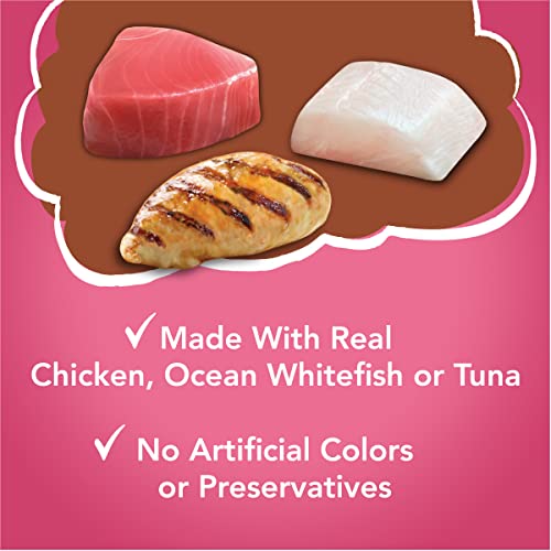 Purina Friskies Gravy Sensations Variety Packs Wet Cat Food, Surfin' & Turfin' Favorites, 36 Ounces, Pack of 12