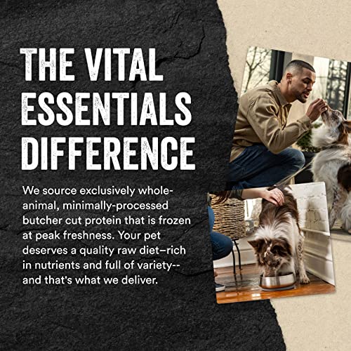 Vital Essentials Freeze-Dried Rabbit Bites Grain Free Limited Ingredient Dog Treats, 2.0 Ounce Bag