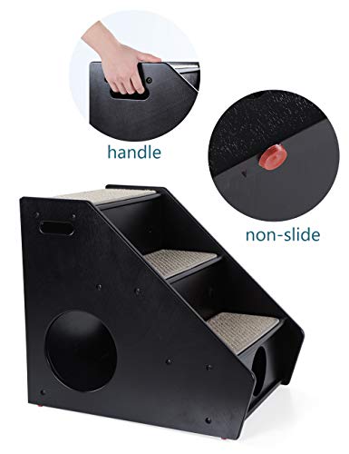 Petsfit Wooden 3 Step Pet Stairs