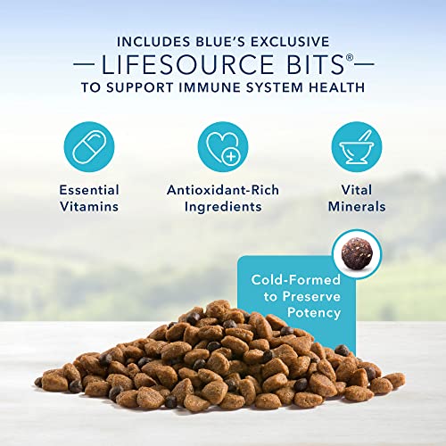Blue Buffalo Life Protection Formula Adult Dog Food Natural Dry Dog Food for Adult Dogs Chicken and Brown Rice 30 lb. Bag
