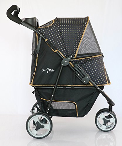 Gen7Pets Promenade Lightweight Compact Pet Stroller for Dogs and Cats up to 50lbs