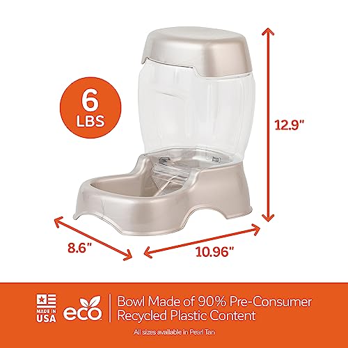 Petmate Pet Cafe Feeder Dog and Cat Feeder Pearlescent Colors 3 Sizes