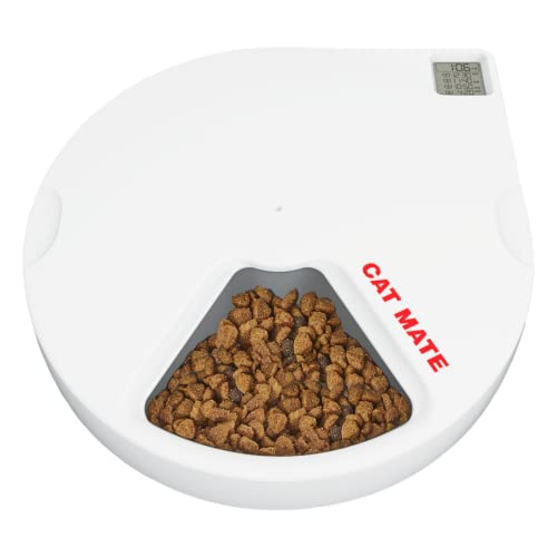 Cat Mate C500 Automatic Pet Feeder with Digital Timer for Cats and Small Dogs