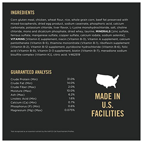 Purina Pro Plan Urinary Tract Health Dry Cat Food, FOCUS Urinary Tract Health Chicken & Rice Formula - 16 lb. Bag