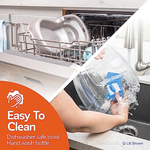 Petmate Pet Cafe Feeder Dog and Cat Feeder Pearlescent Colors 3 Sizes