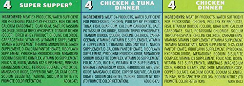 9 Lives Pate Favorites Variety Pack Canned Cat Food, Pack of 12 Cans, 5.5 Ounce